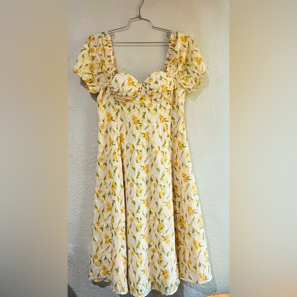 Floral print Windsor brand size large NEW - Picture 1 of 10